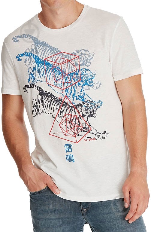 Футболка Mavi knitted tshirt 065728-28945 р.S білий - фото 3