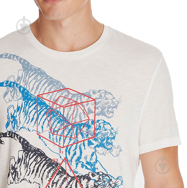 Футболка Mavi knitted tshirt 065728-28945 р.S білий - фото 4