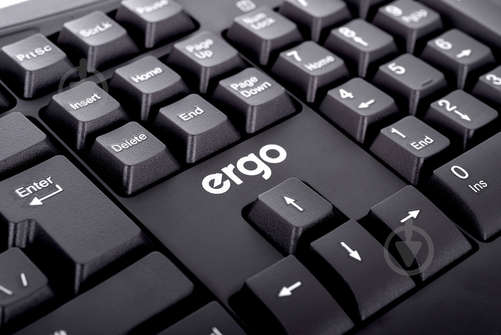 Клавиатура Ergo (K-240USB) black - фото 3 Клавиатура Ergo (K-240USB) black - фото 3