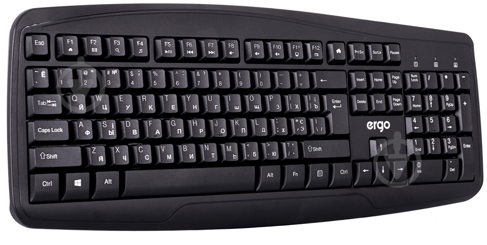Клавиатура Ergo (K-240USB) black - фото 5 Клавиатура Ergo (K-240USB) black - фото 5