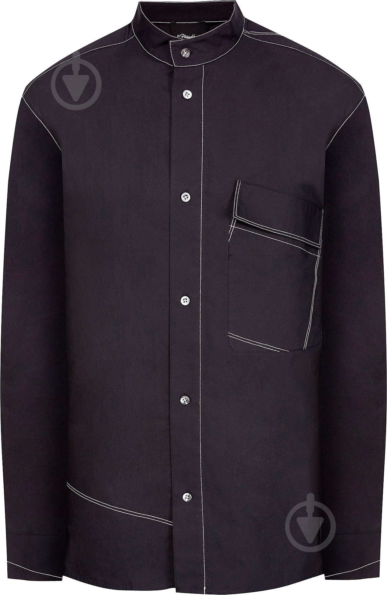 Рубашка Phillip Lim 2947TC-9A2 р. XL черный - фото 1 Рубашка Phillip Lim 2947TC-9A2 р. XL черный - фото 1
