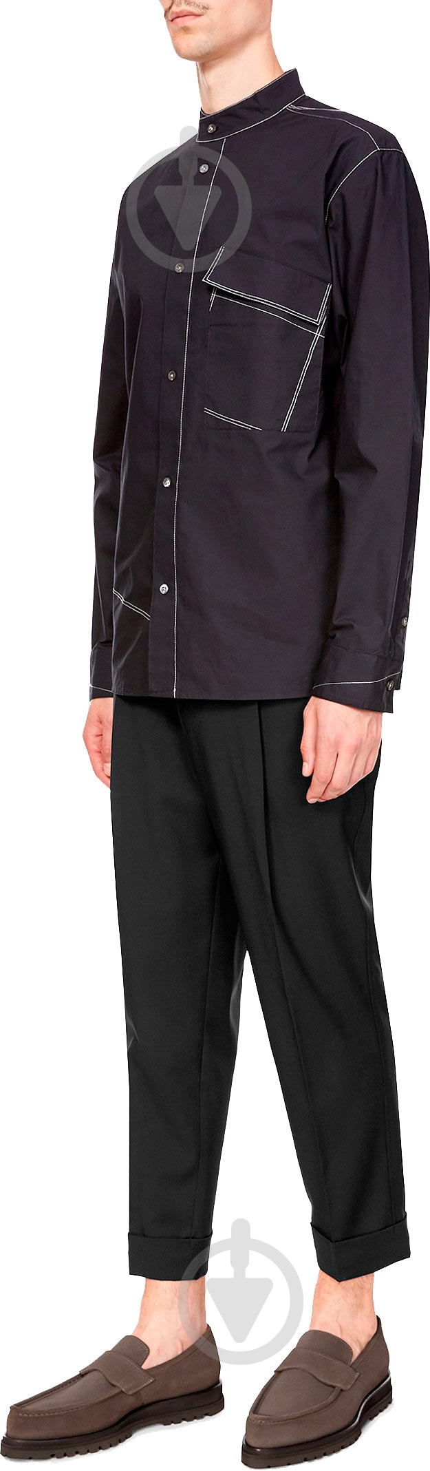 Рубашка Phillip Lim 2947TC-9A2 р. XL черный - фото 4 Рубашка Phillip Lim 2947TC-9A2 р. XL черный - фото 4