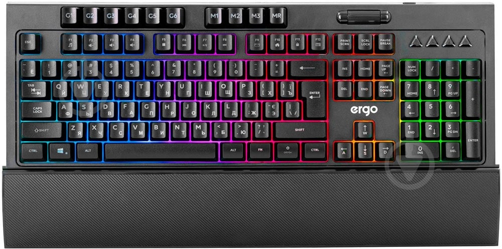 Клавиатура Ergo (KB-645) black - фото 1