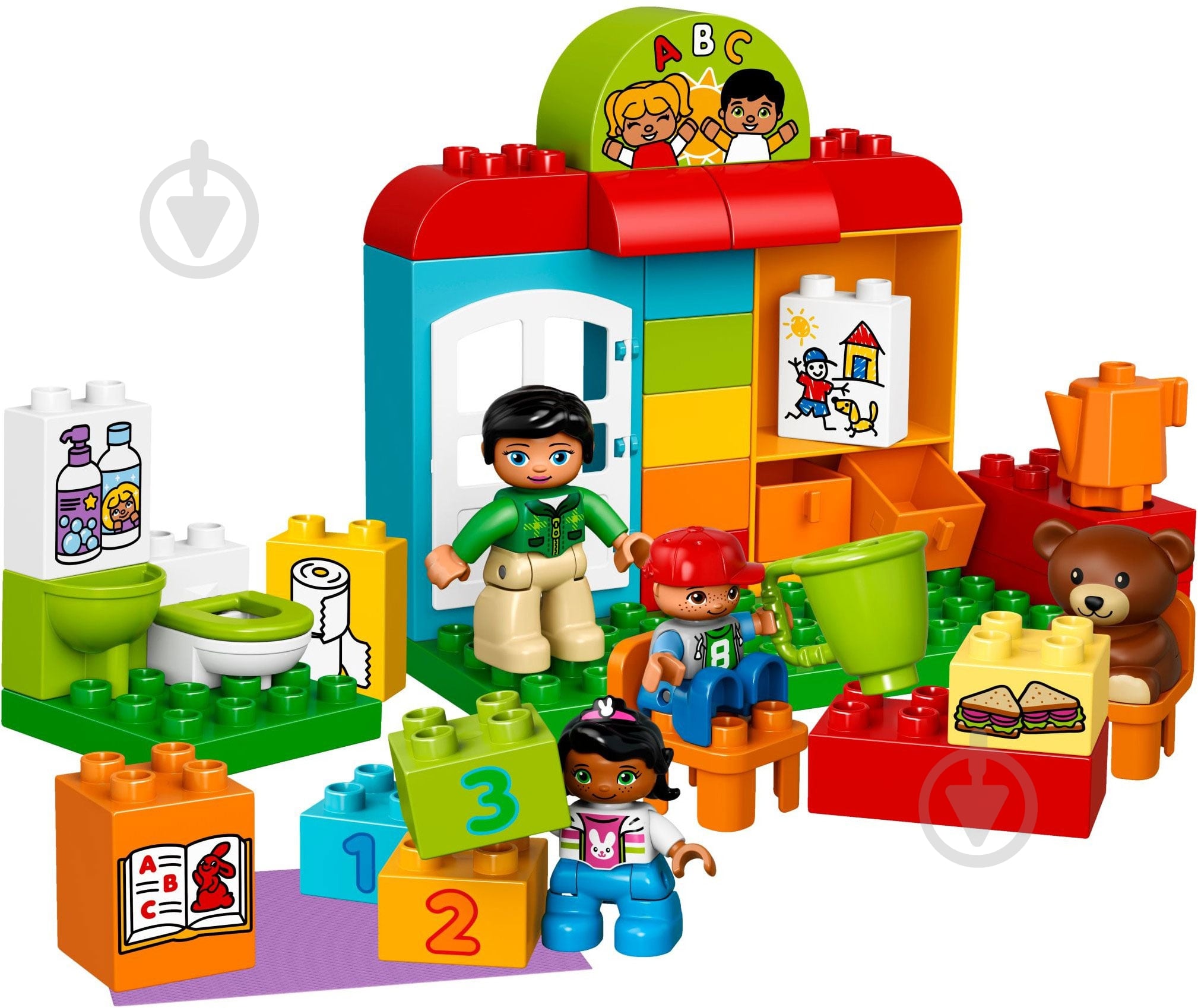 Конструктор LEGO DUPLO Детский сад 10833 - фото 2 Конструктор LEGO DUPLO Детский сад 10833 - фото 2