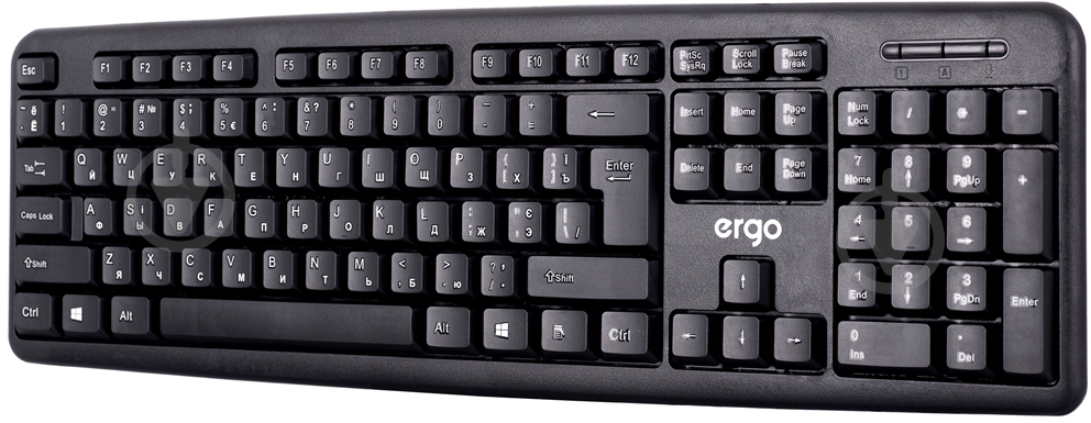 Клавиатура Ergo (К-110USB) black - фото 4
