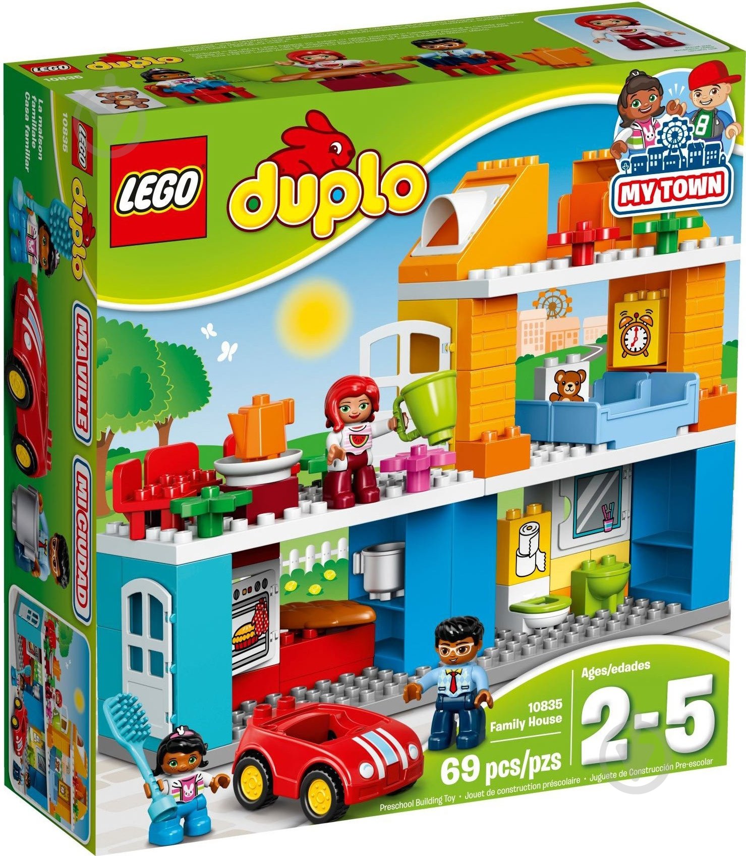 Конструктор LEGO DUPLO Родинний будинок 10835 - фото 1 Конструктор LEGO DUPLO Родинний будинок 10835 - фото 1