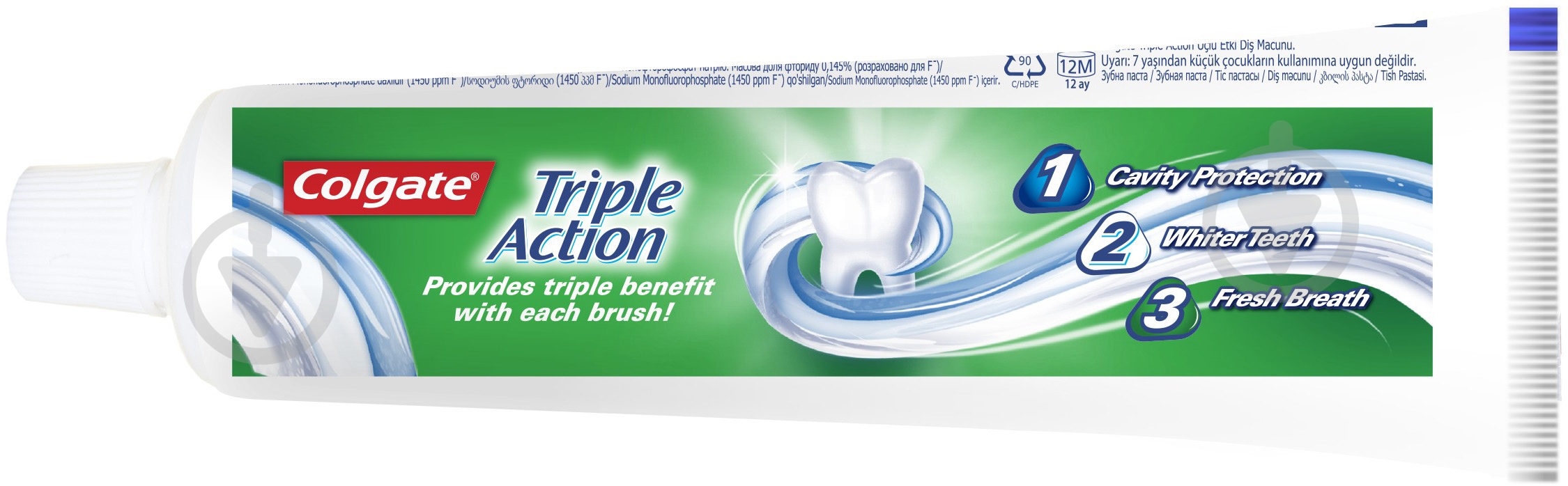 Зубна паста Colgate Потрійна дія Натуральна м'ята комплексна 100 мл - фото 3