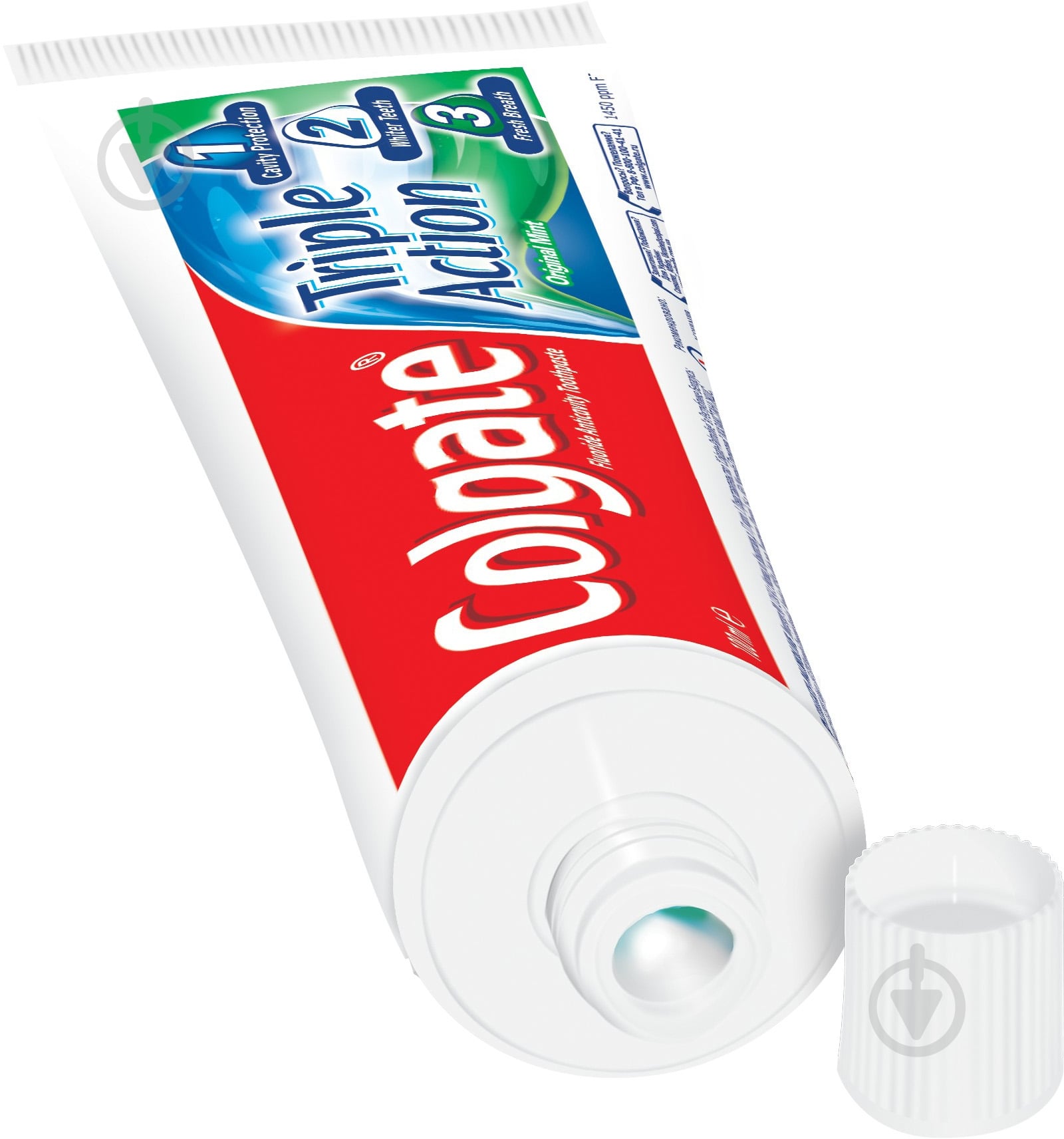 Зубна паста Colgate Потрійна дія Натуральна м'ята комплексна 100 мл - фото 5