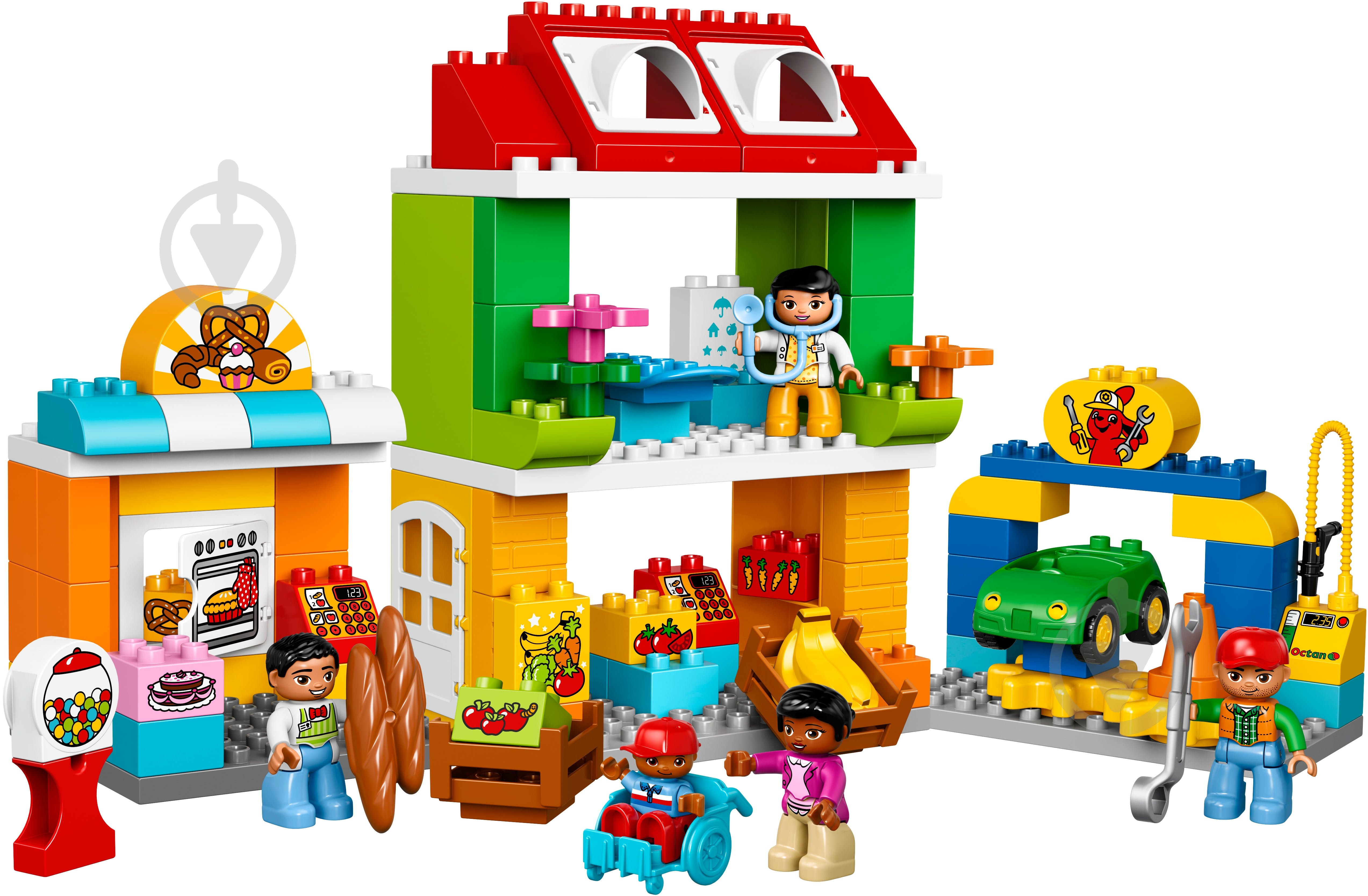 Конструктор LEGO DUPLO Городская площадь 10836 - фото 2