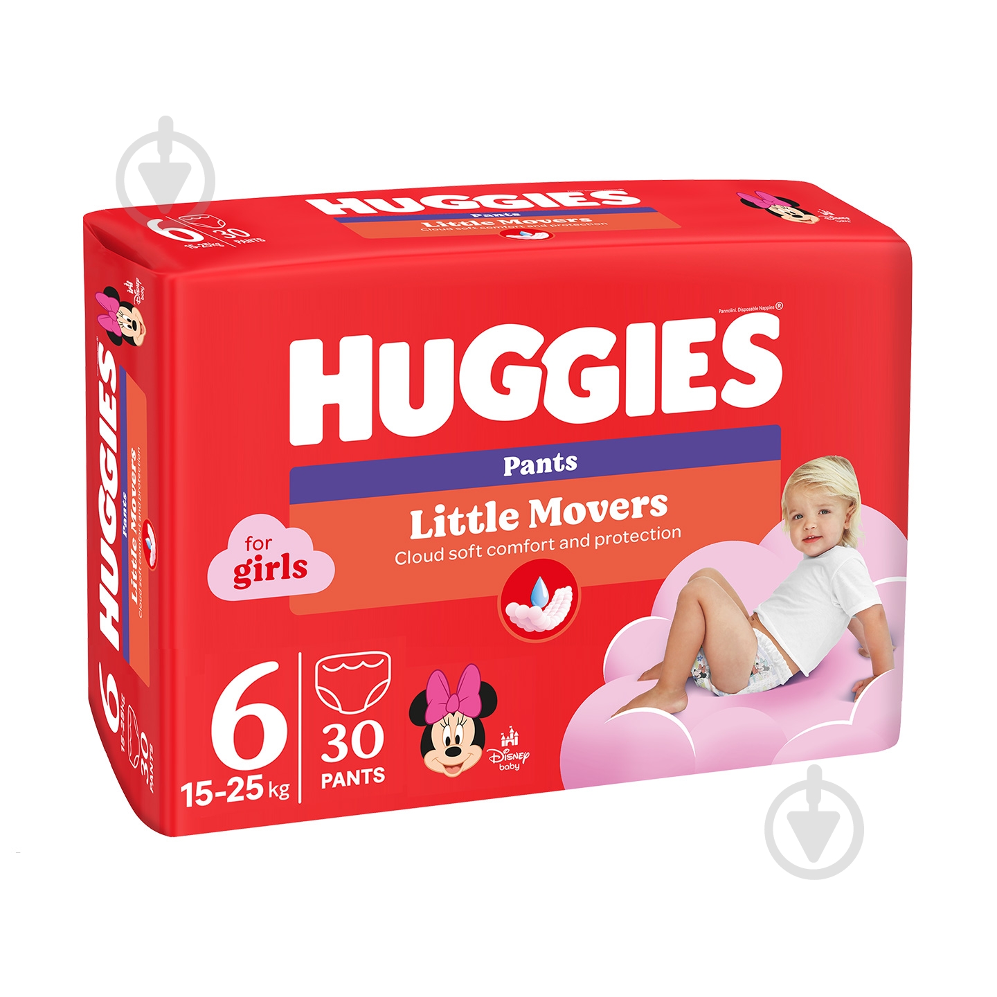 Підгузки-трусики Huggies Girl 6 15-25 кг 30 шт. - фото 2