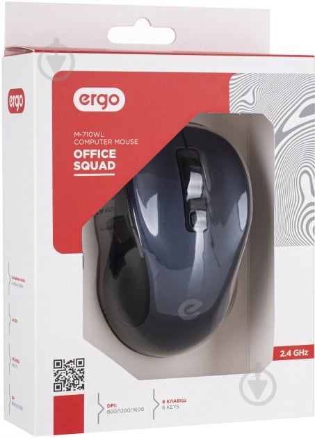 Мышка Ergo M-710WL - фото 8 Мышка Ergo M-710WL - фото 8