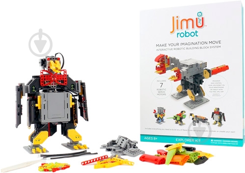 Робот программируемый UbTech Jimu Explorer 7 servos (JR0701) - фото 11
