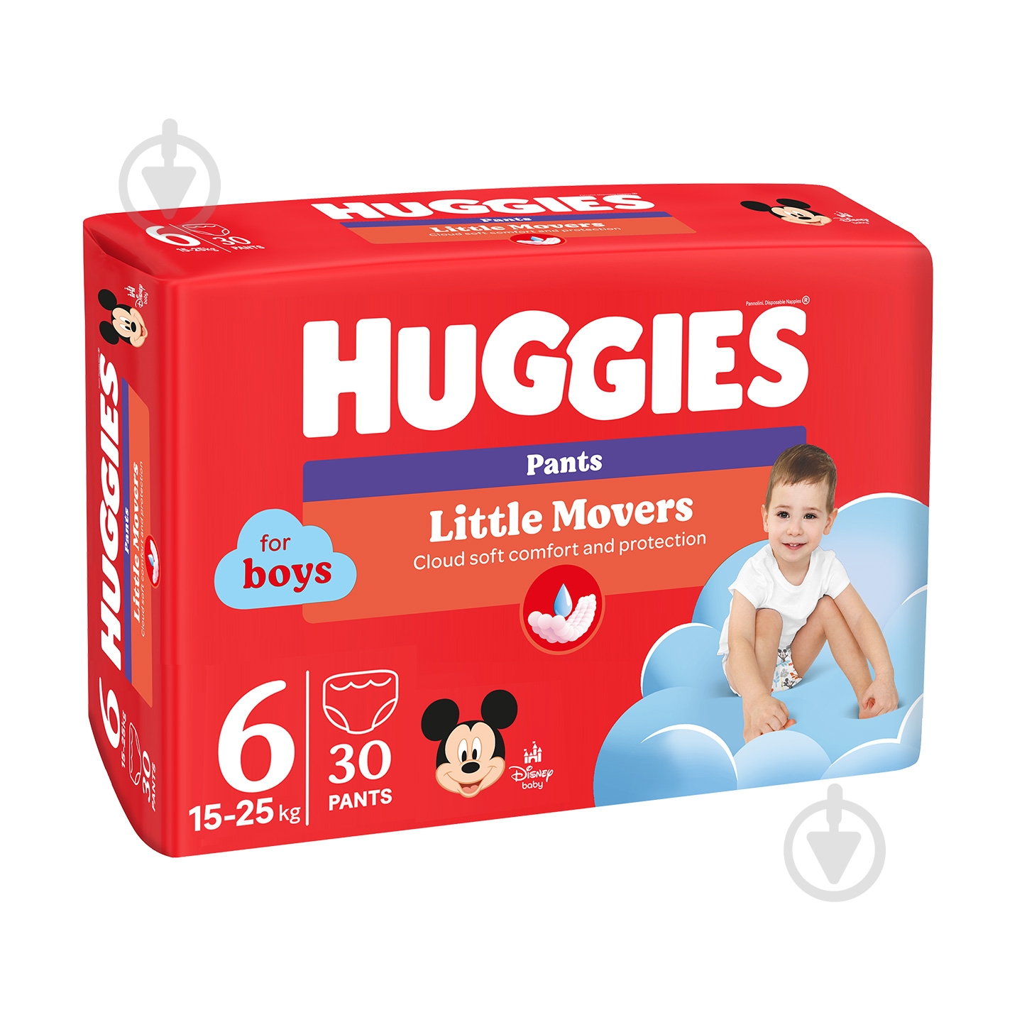 Подгузники-трусики Huggies Boy 6 15-25 кг 30 шт. - фото 2