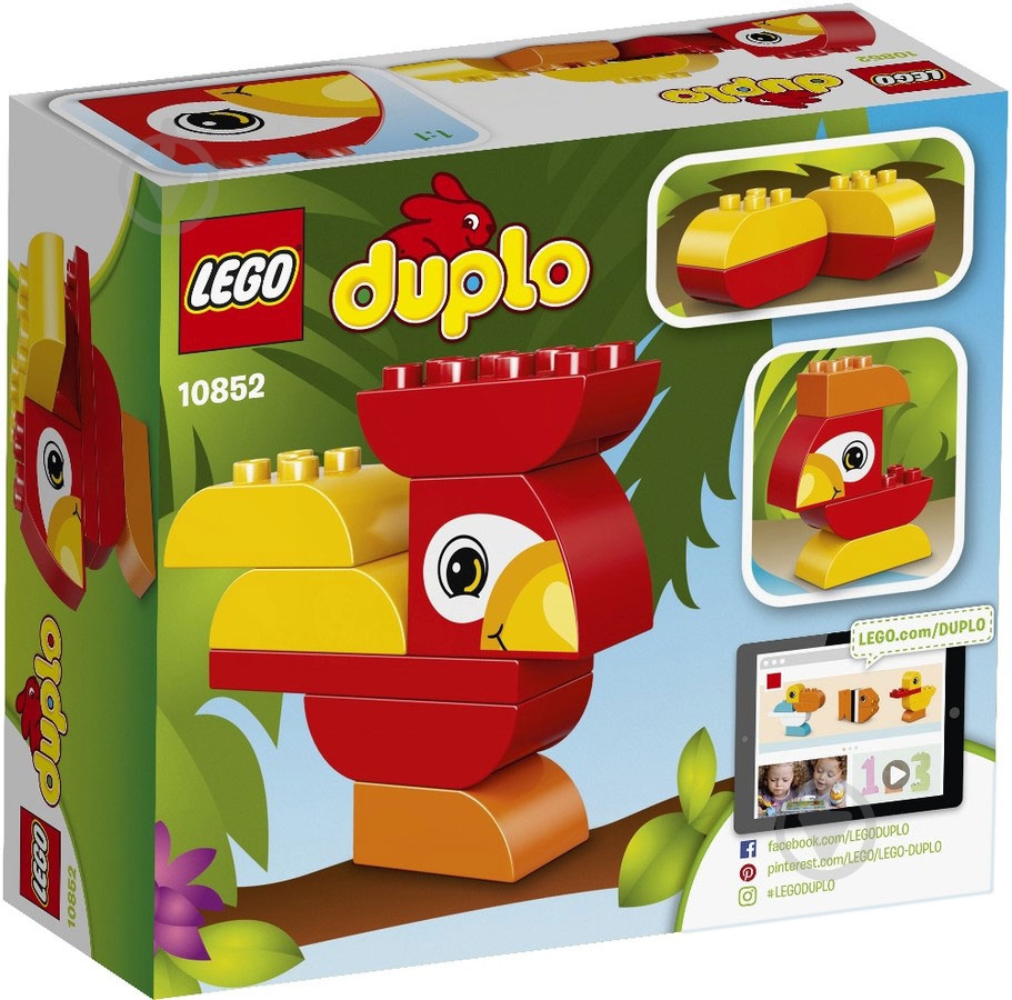 Конструктор LEGO DUPLO Моя первая птица 10852 - фото 4