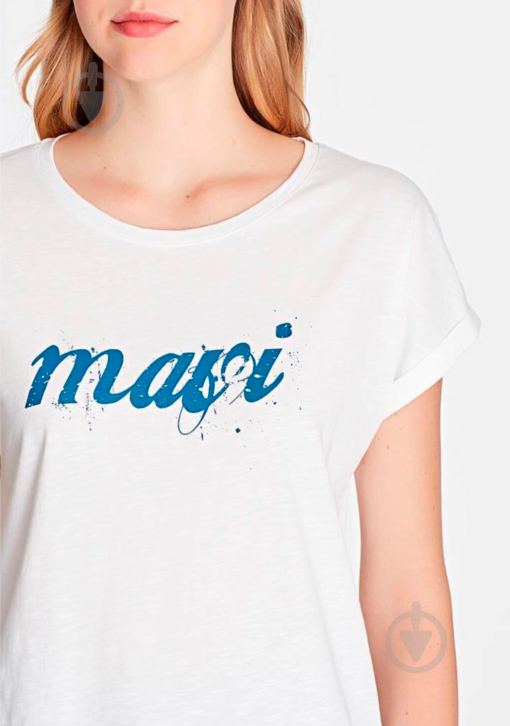 Футболка Mavi knitted tshirt 166422-620 р.XS белый - фото 5