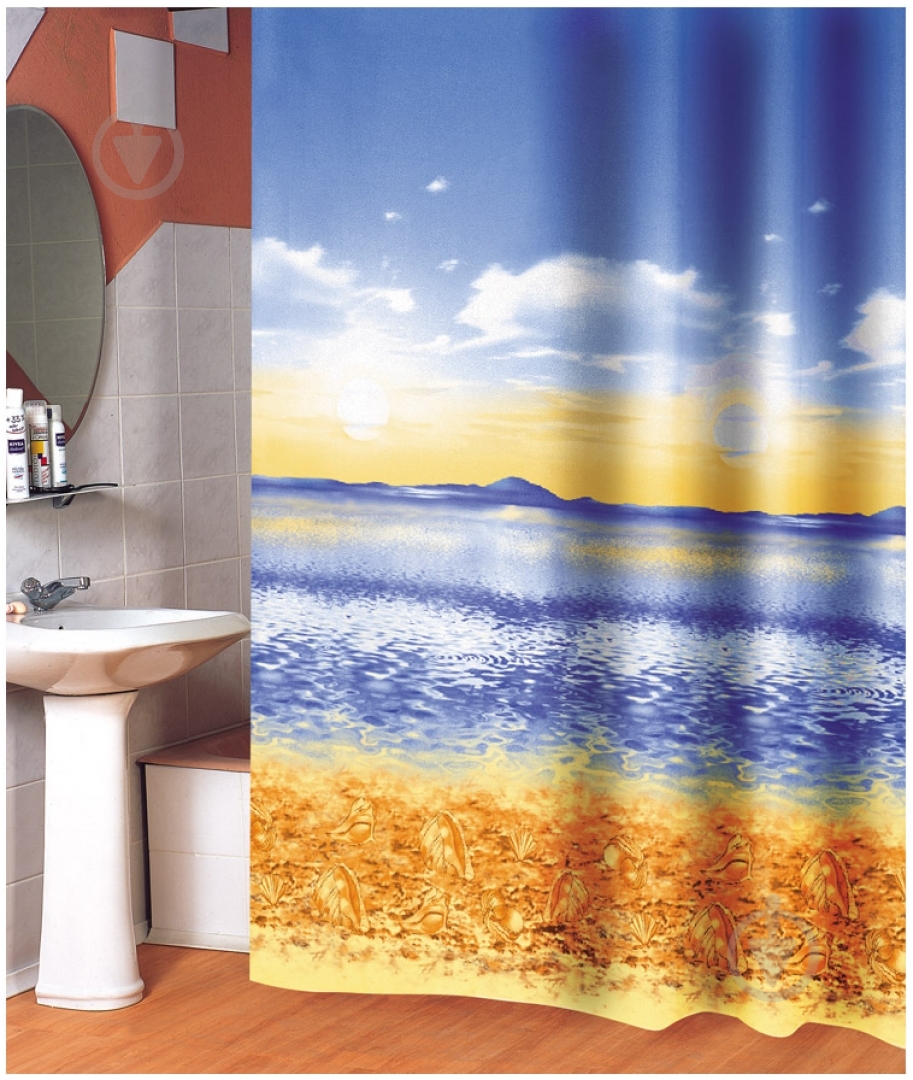 Шторка для ванной VONALDI SHELL BEACH - фото 1