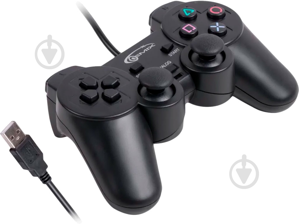Геймпад Gemix GP-50 TWIN black - фото 4 Геймпад Gemix GP-50 TWIN black - фото 4