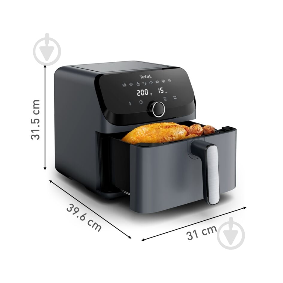 Мультипіч Tefal Easy Fry Mega EY855BE0 - фото 12