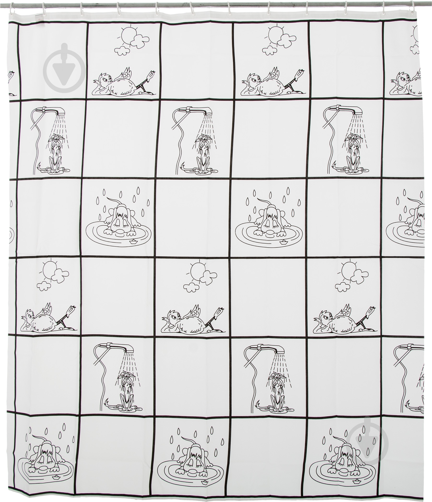 Шторка для ванной VONALDI UNIT - фото 1