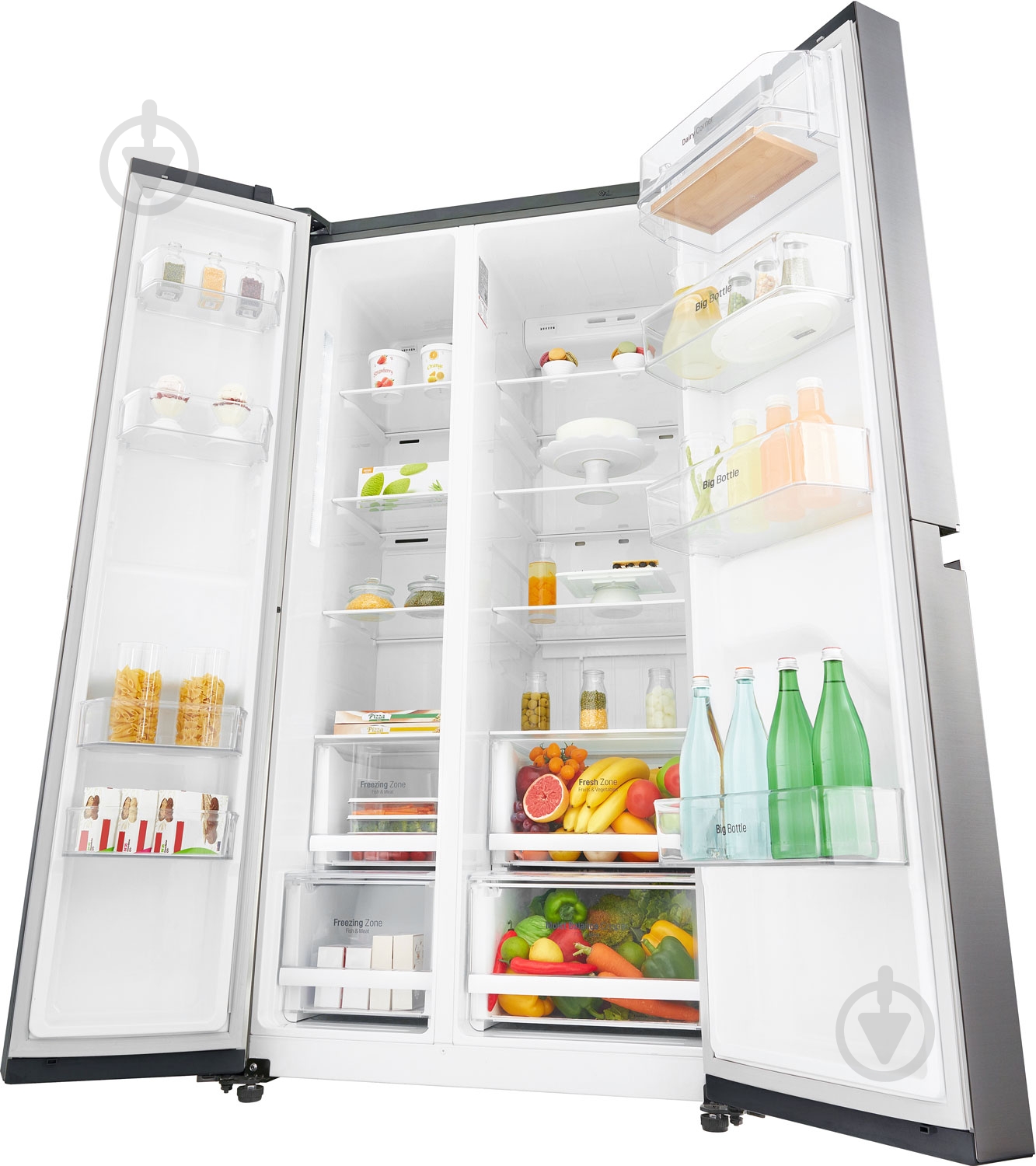 Холодильник LG Side-by-Side GC-B247SMUV - фото 12 Холодильник LG Side-by-Side GC-B247SMUV - фото 12