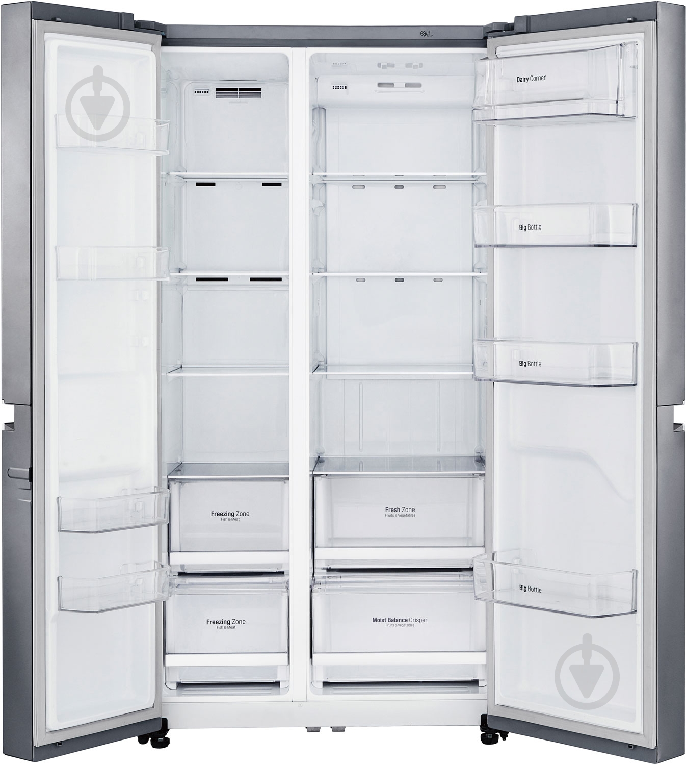 Холодильник LG Side-by-Side GC-B247SMUV - фото 5 Холодильник LG Side-by-Side GC-B247SMUV - фото 5