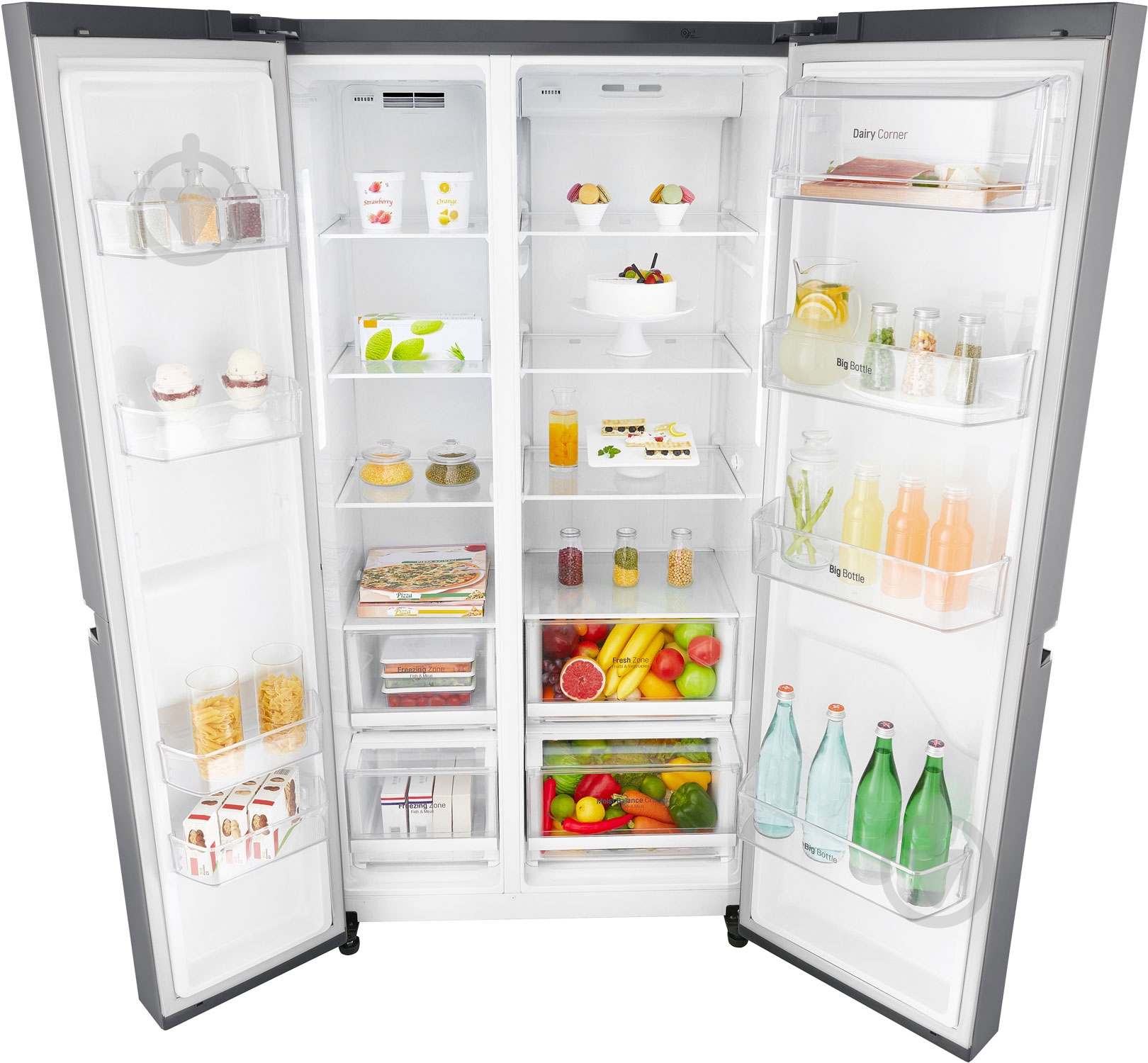 Холодильник LG Side-by-Side GC-B247SMUV - фото 10 Холодильник LG Side-by-Side GC-B247SMUV - фото 10