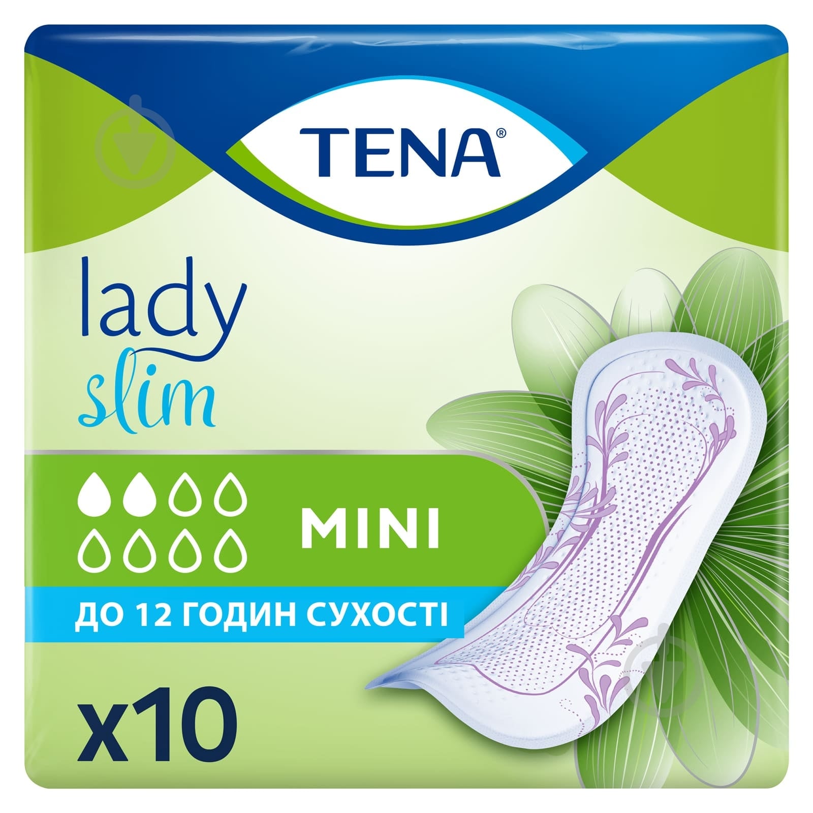 Прокладки урологічні Tena Lady Slim Mini 10 шт. - фото 1 Прокладки урологічні Tena Lady Slim Mini 10 шт. - фото 1