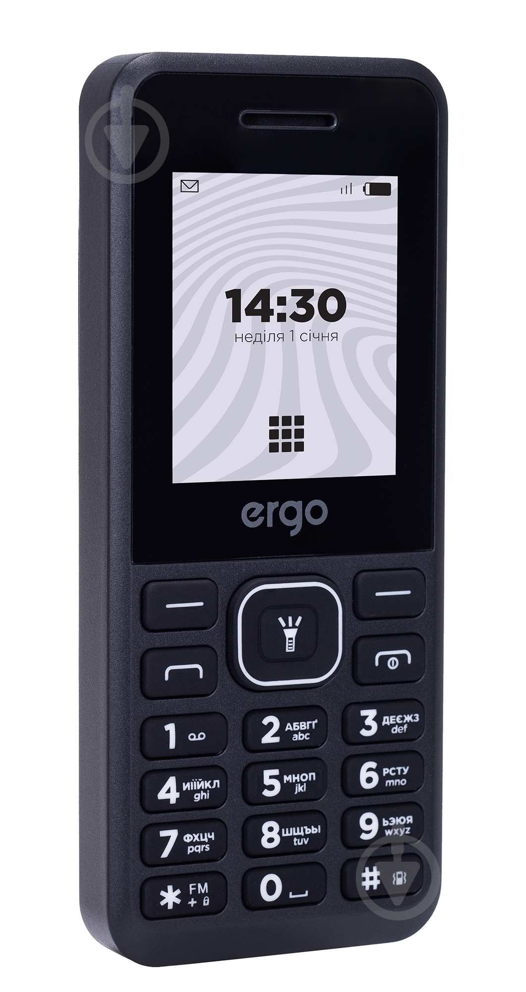 Мобильный телефон Ergo B181 Dual Sim black - фото 4