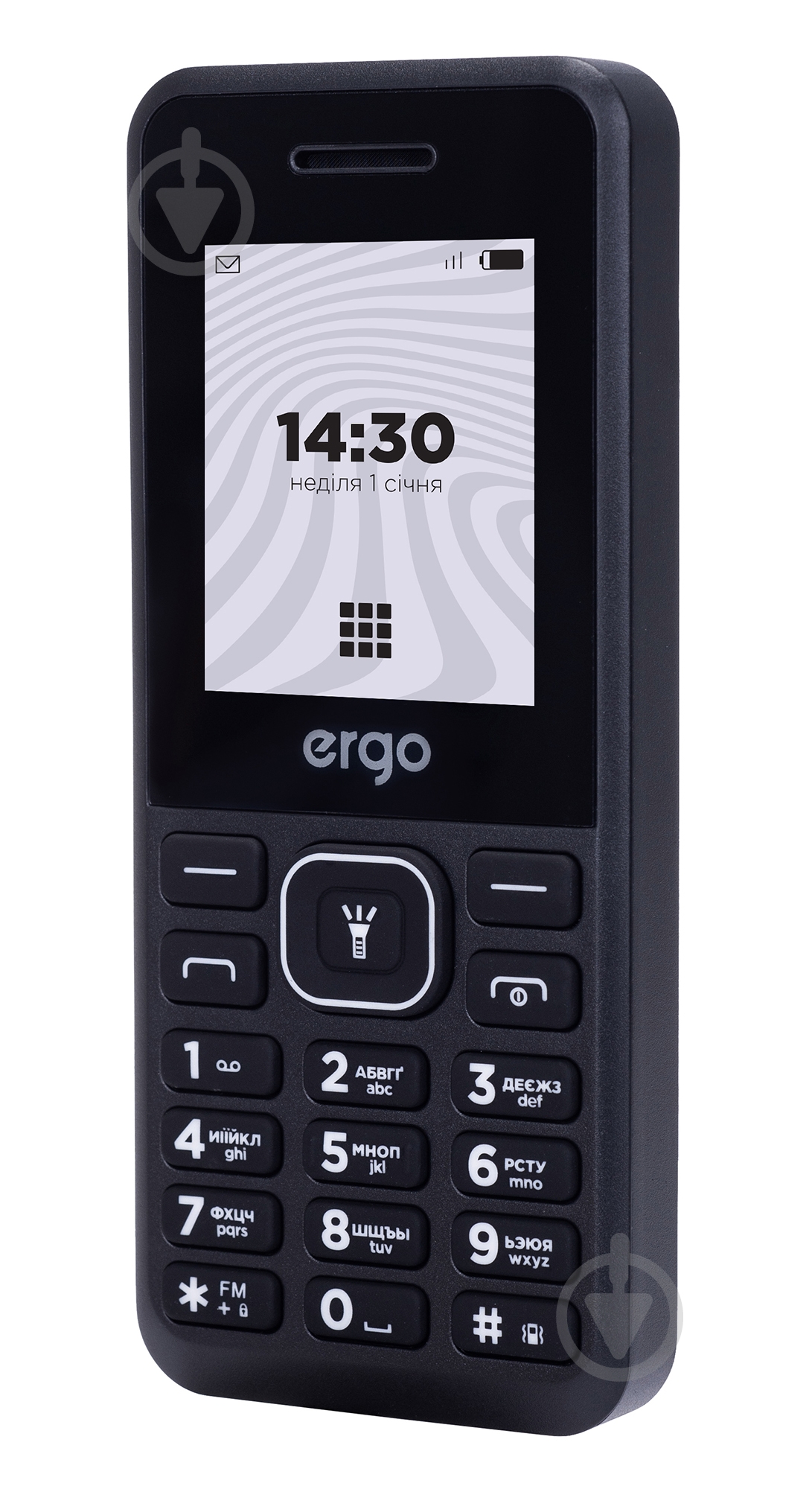 Мобильный телефон Ergo B181 Dual Sim black - фото 3