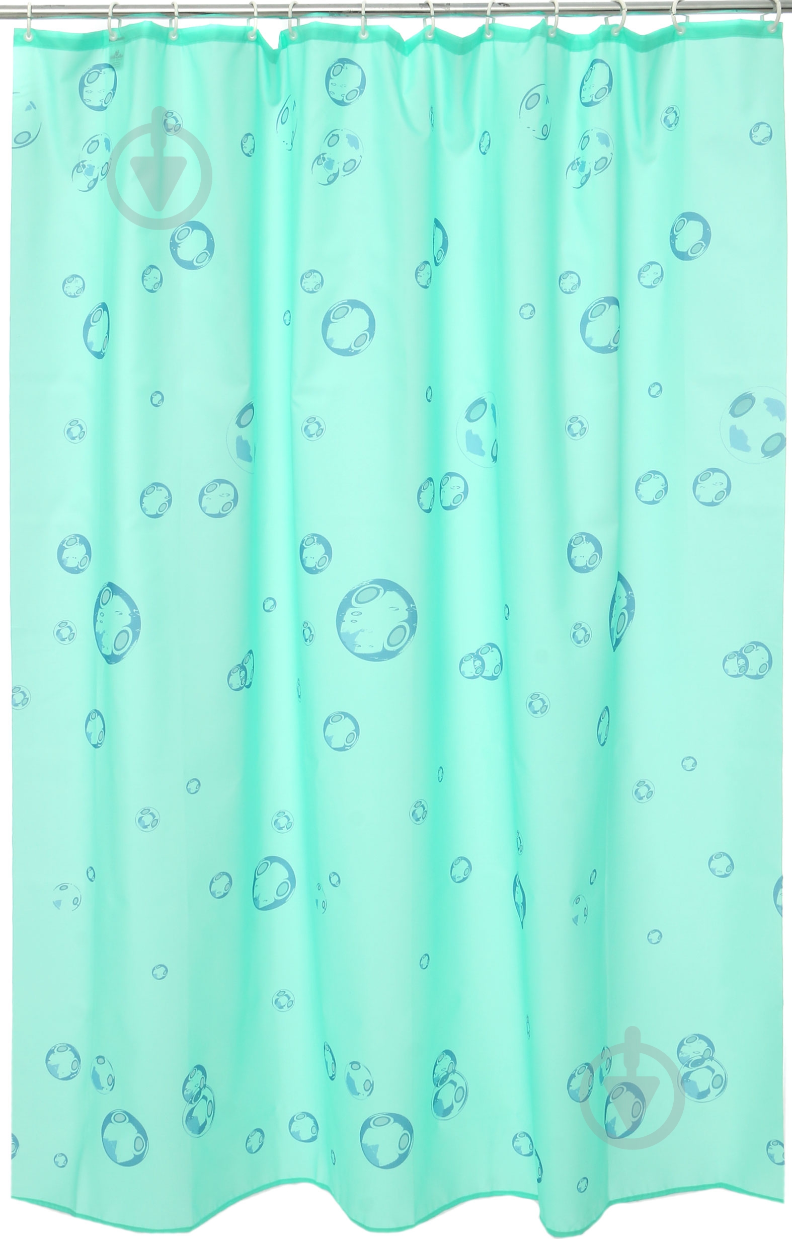 Штора для душа Vonaldi Bubly Green - фото 1