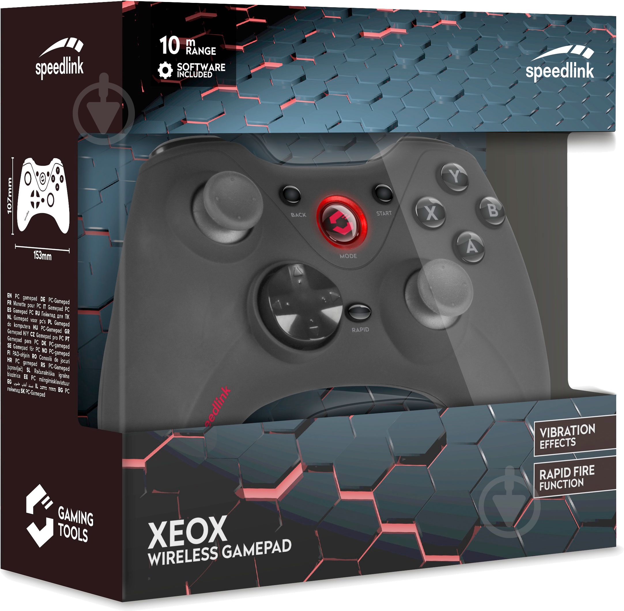 Геймпад Speedlink Xeox Pro Analog Gamepad - Wireless (SL-6566-BK-01) - фото 7