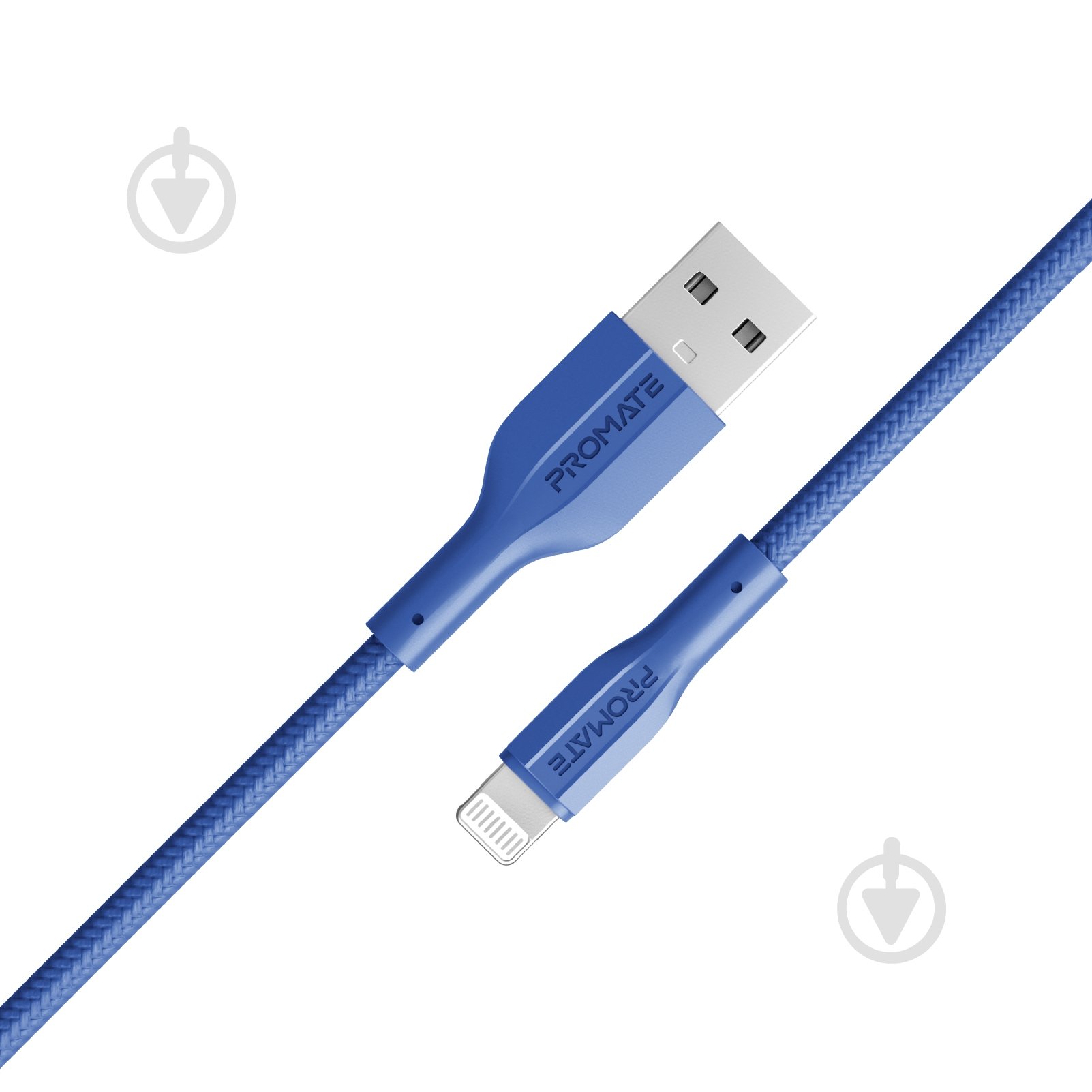 Кабель Promate xCord-Ai USB to Lightning 2А 1 м 1 м темно-синій (xcord-ai.navy) - фото 1