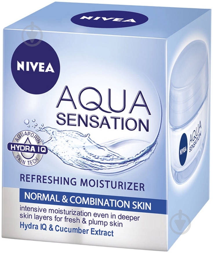 Крем денний Nivea Aqua Sensation освіжає та зволожує 50 мл - фото 1
