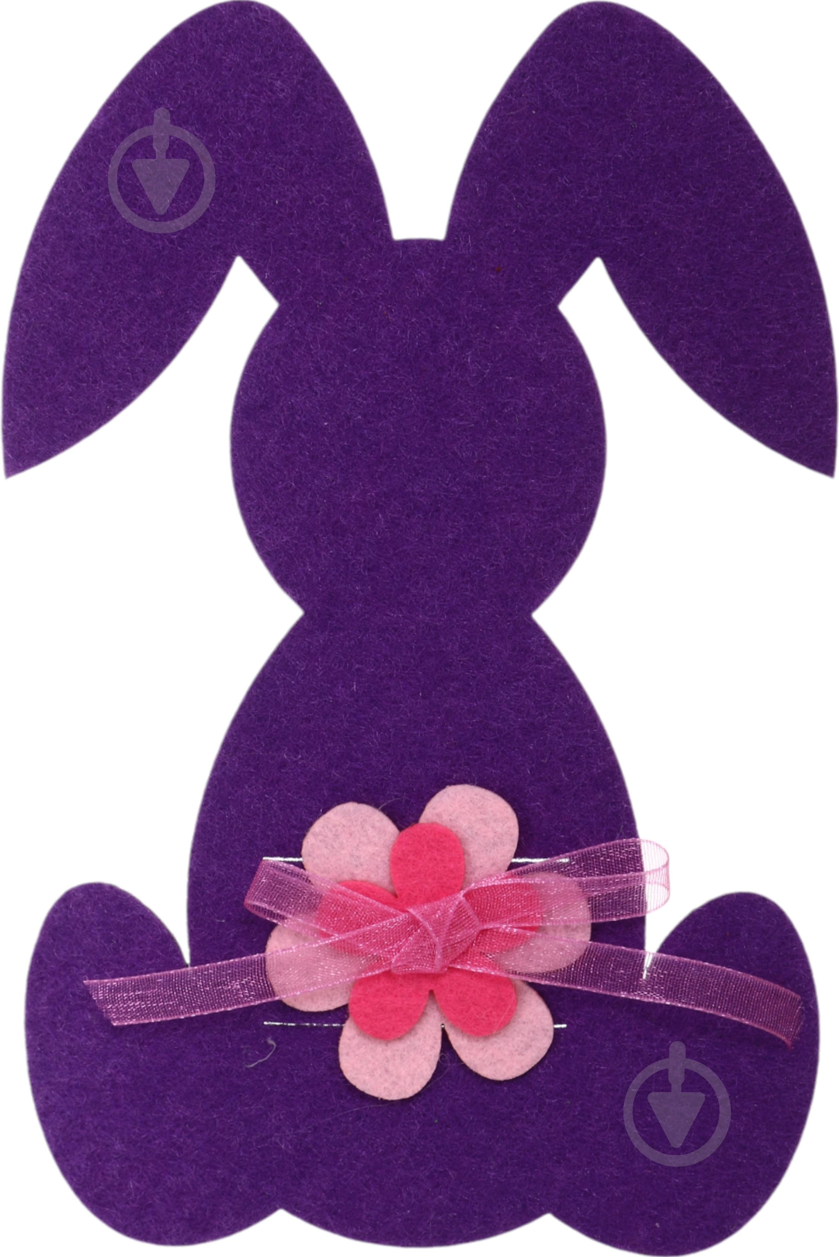 Конверт для столовых приборов Аплі Краплі Rabbit 17x11,5 см сиреневый - фото 1 Конверт для столовых приборов Аплі Краплі Rabbit 17x11,5 см сиреневый - фото 1