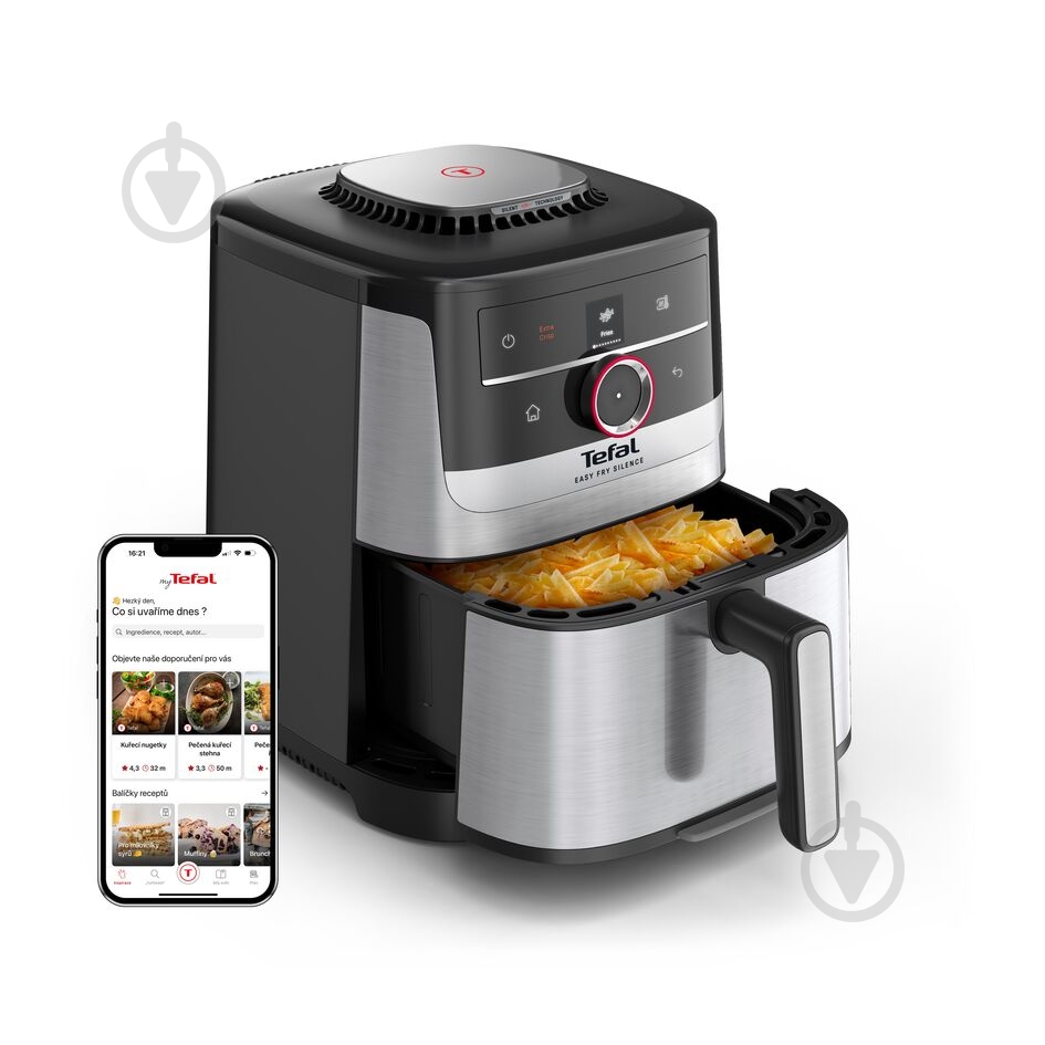 Мультипечь Tefal Easy Fry Silence Smart XL EY572DE1 - фото 13