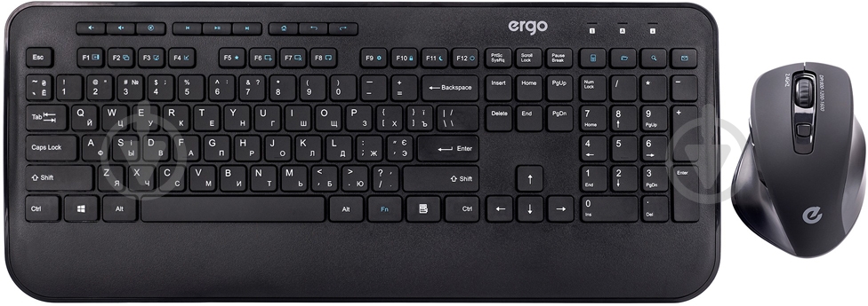 Комплект клавіатура та миша Ergo KM-710WL - фото 1