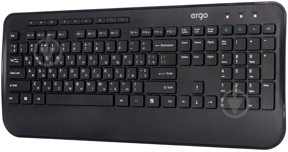 Комплект клавіатура та миша Ergo KM-710WL - фото 2
