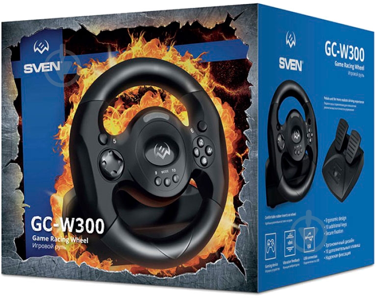 Руль игровой Sven GC-W300 - фото 10