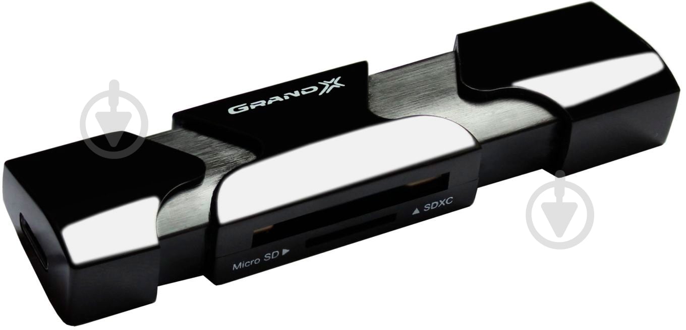 Кардридер Grand-X USB 3.0 + OTG USB Type-C 2 в 1 - фото 1
