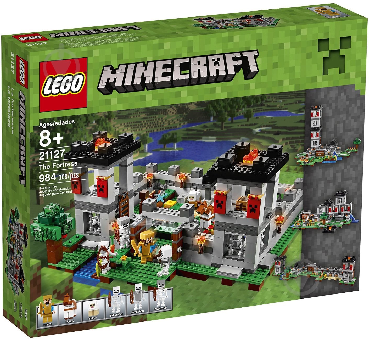 Конструктор LEGO Minecraft Крепость 21127 - фото 1 Конструктор LEGO Minecraft Крепость 21127 - фото 1