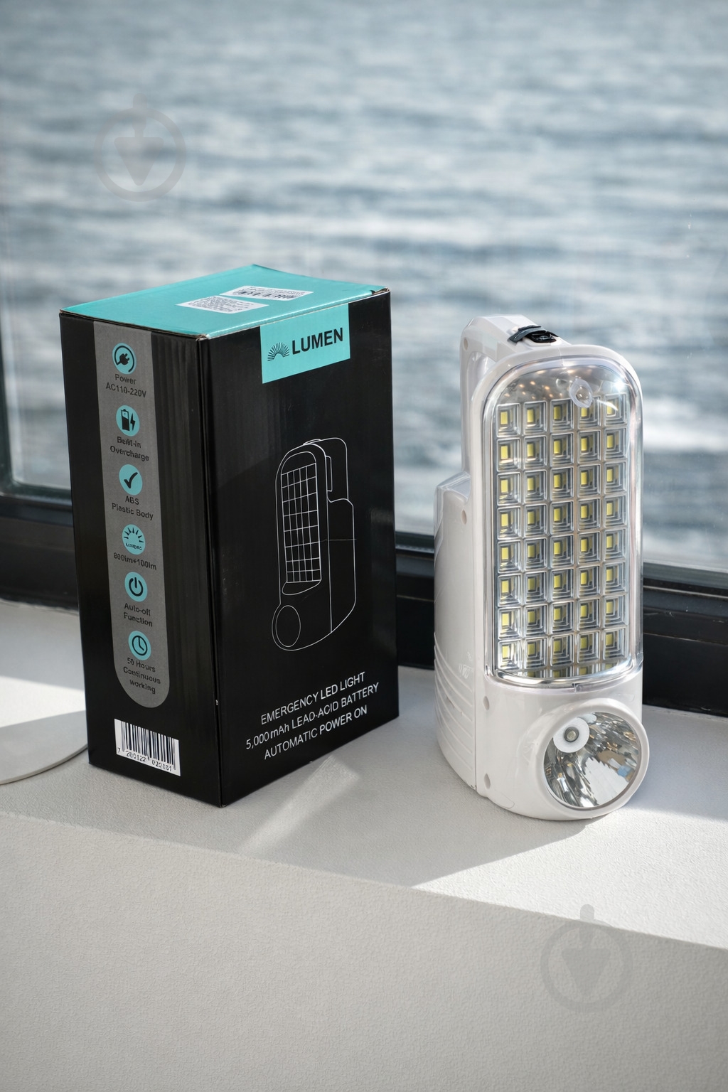 ᐉ Фонарь светодиодный Lumen LED GL-5400 (1x40LED) 5000mAh 900 Lm
