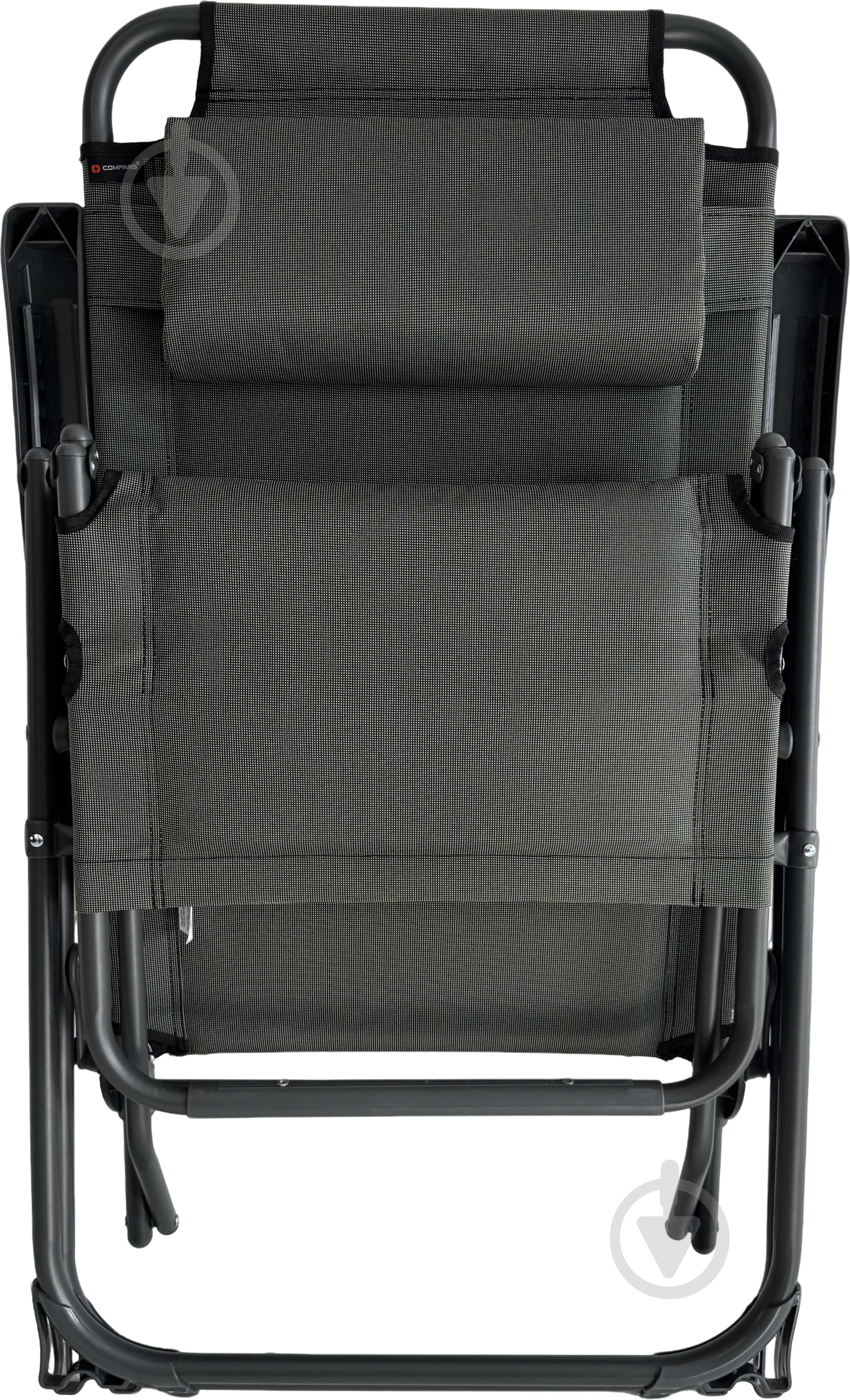 ᐉ Шезлонг розкладний Grilland SX-3219-1 64x114 см темно-зелений