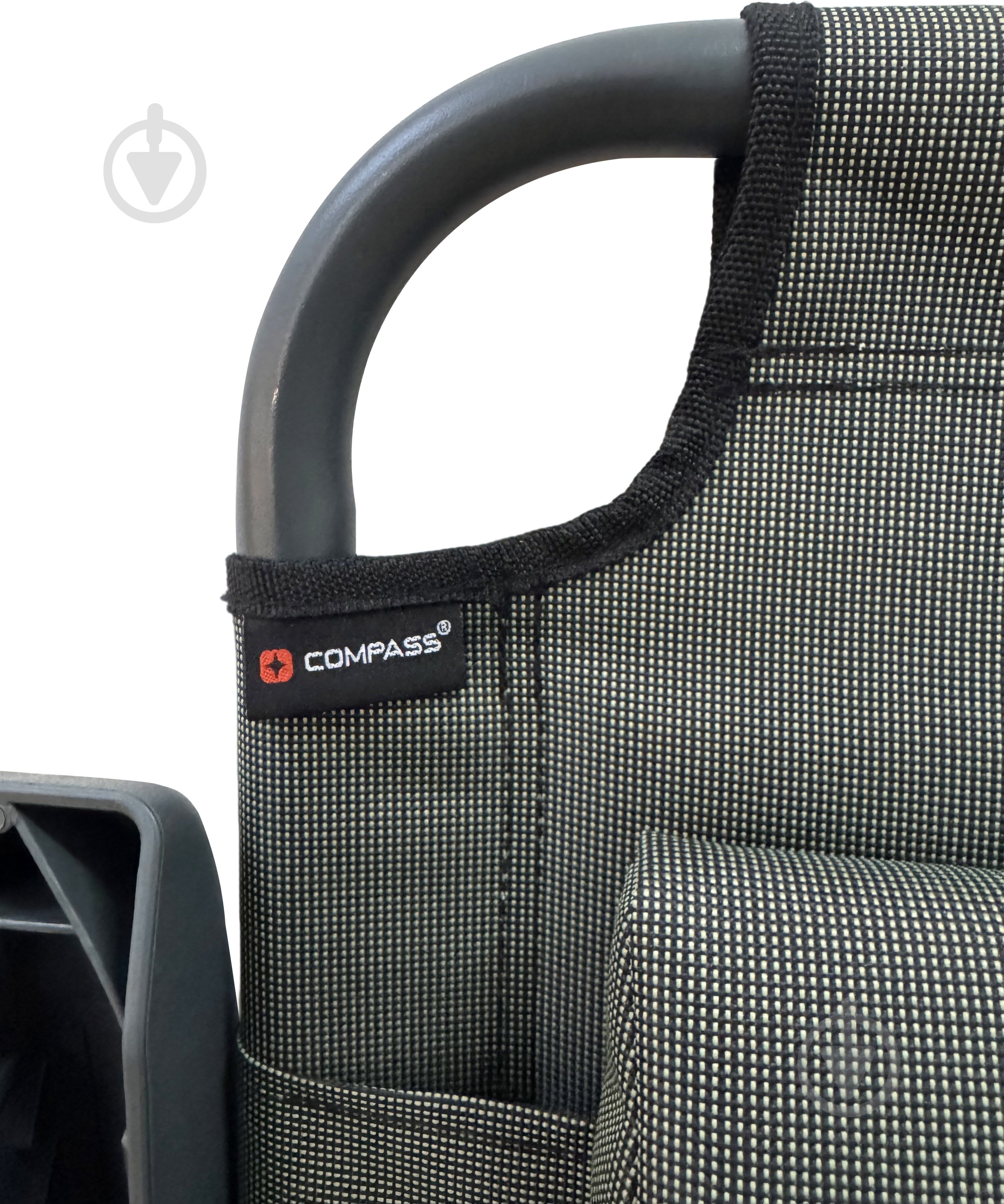 ᐉ Шезлонг розкладний Grilland SX-3219-1 64x114 см темно-зелений