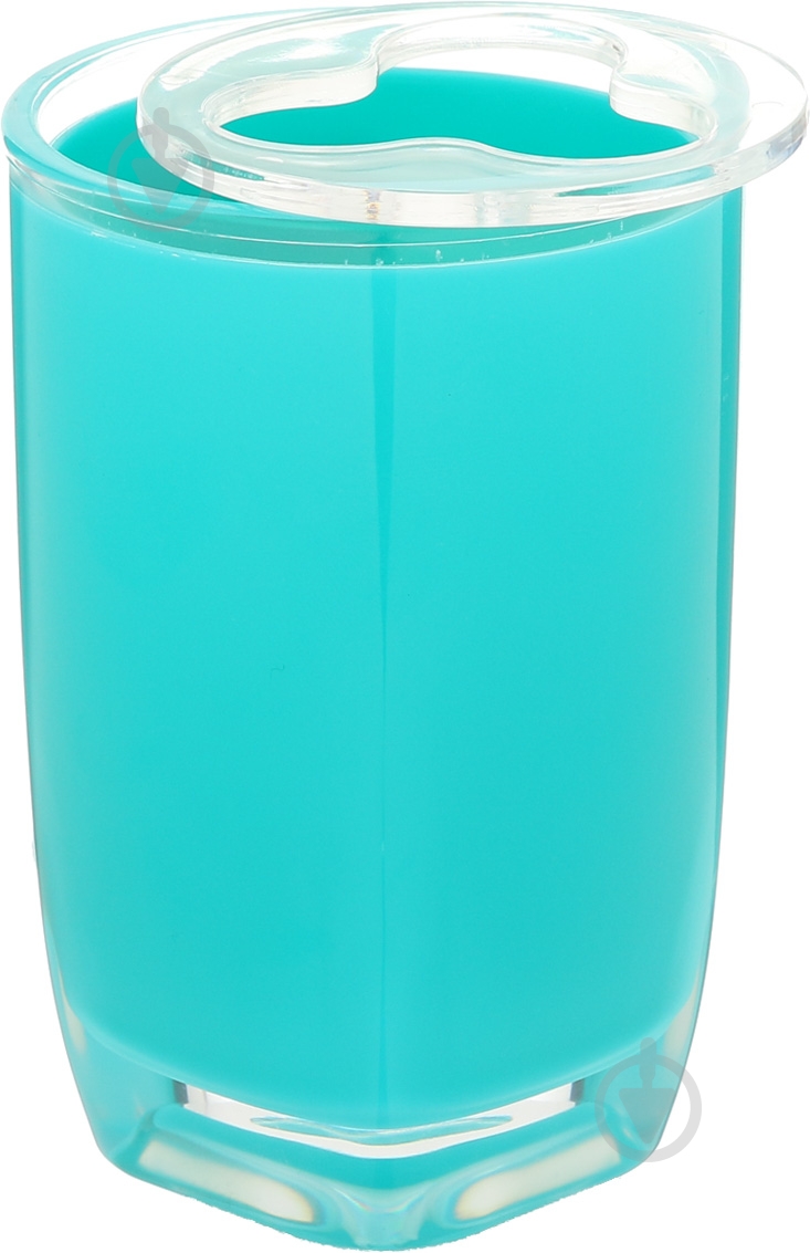 Держатель для зубных щеток Axentia Graz бирюзовый 128551 - фото 3