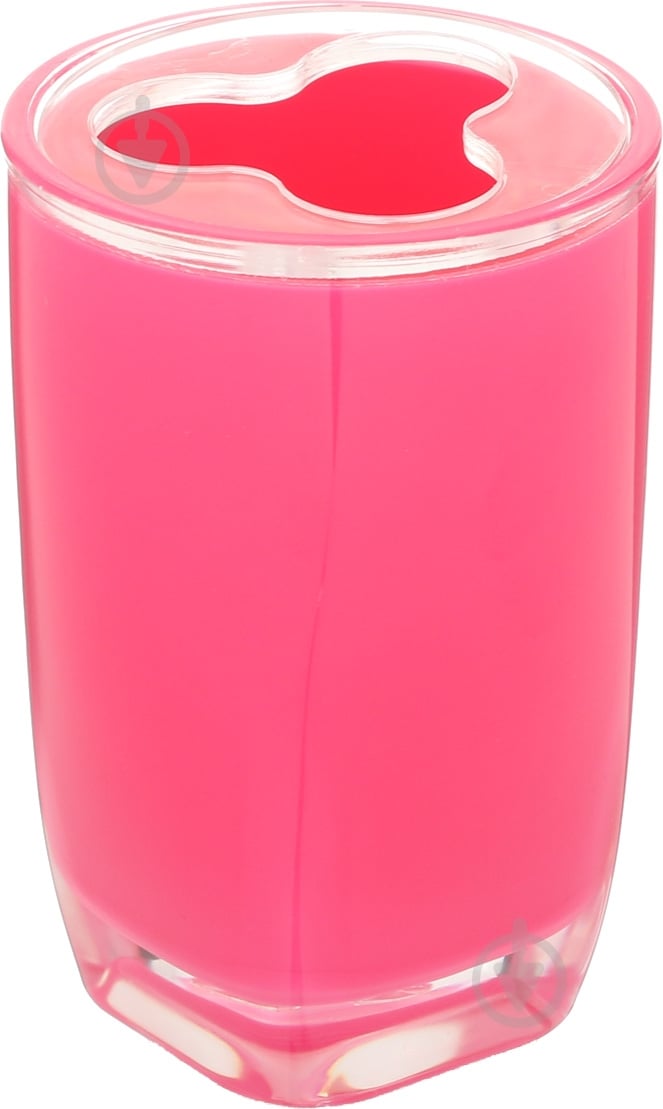 Тримач для зубних щіток Axentia Graz рожевий 128505 - фото 1