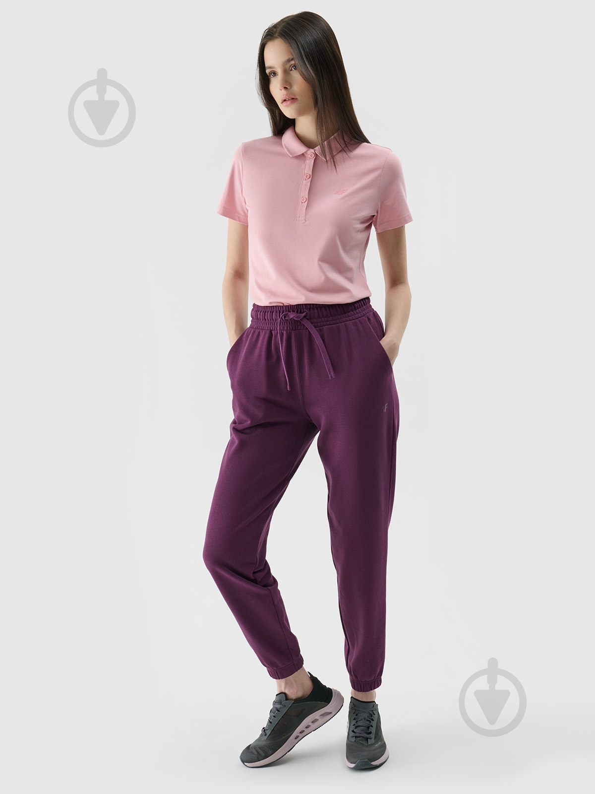 Поло 4F 4FWMM00TPTSF514-56S р.M розовый - фото 4