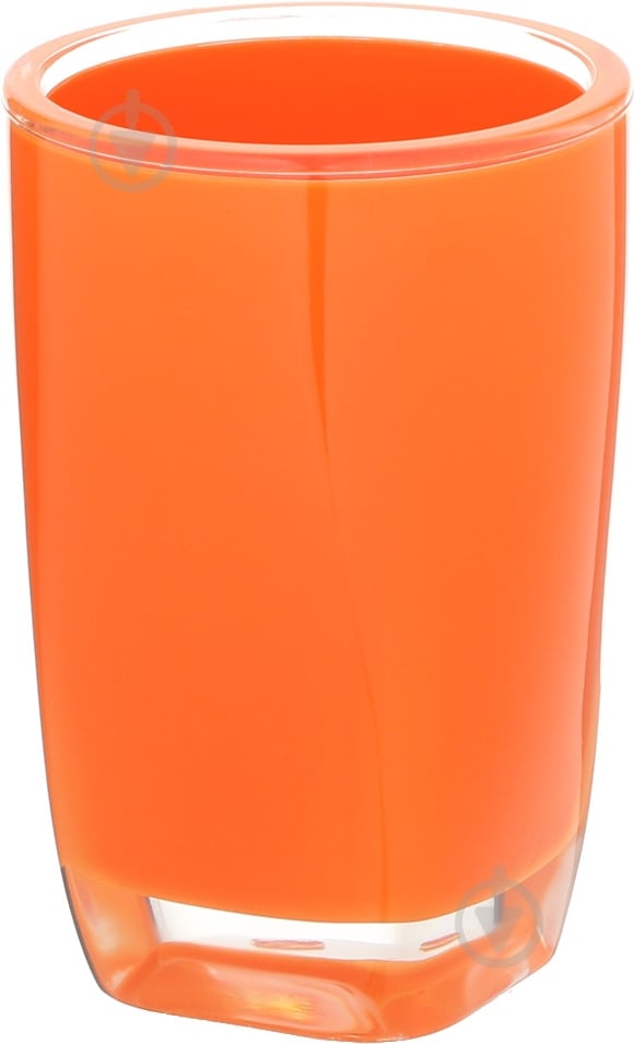 Стакан для зубних щіток Axentia Graz помаранчевий 128559 - фото 1 Стакан для зубних щіток Axentia Graz помаранчевий 128559 - фото 1