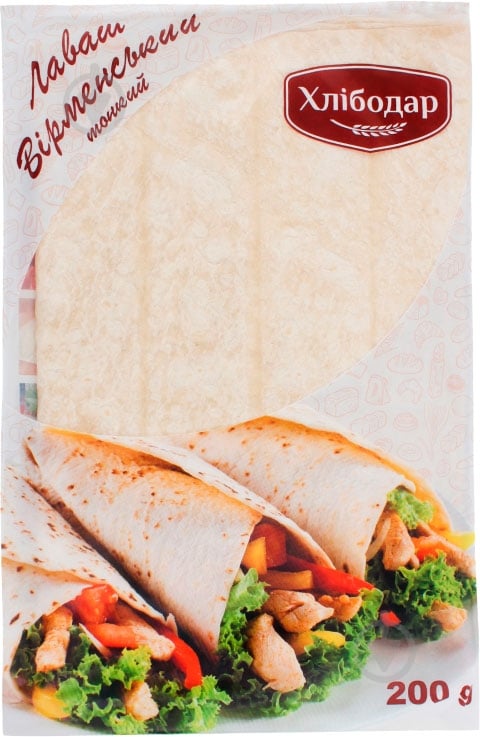 ЛавашХлібодар Армянский тонкий 200г (4820008812926) - фото 1 ЛавашХлібодар Армянский тонкий 200г (4820008812926) - фото 1