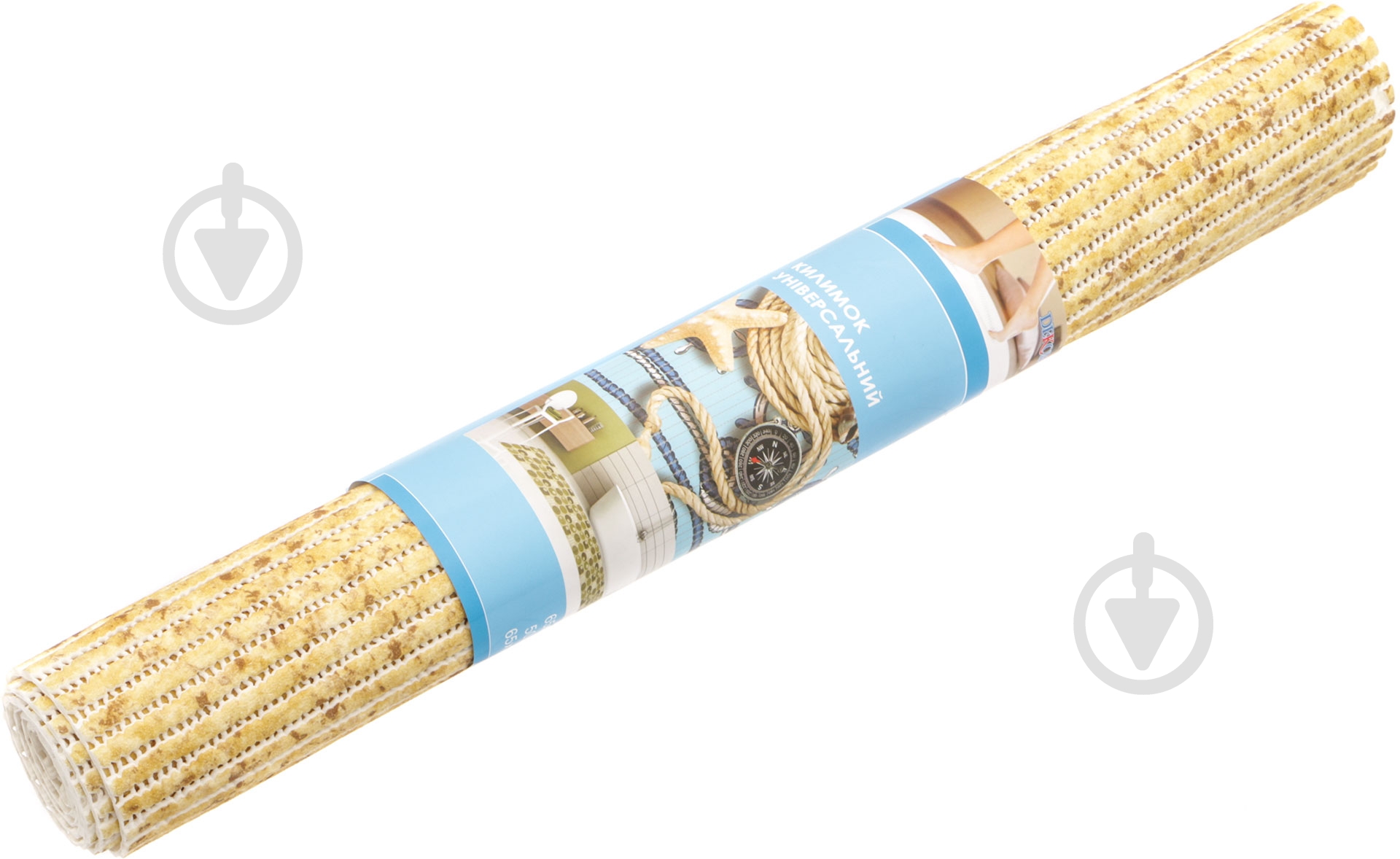 Килимок для ванної кімнати Oncu grup Декомарін ASSORTI 65х100 (1000003012) бежевий - фото 4