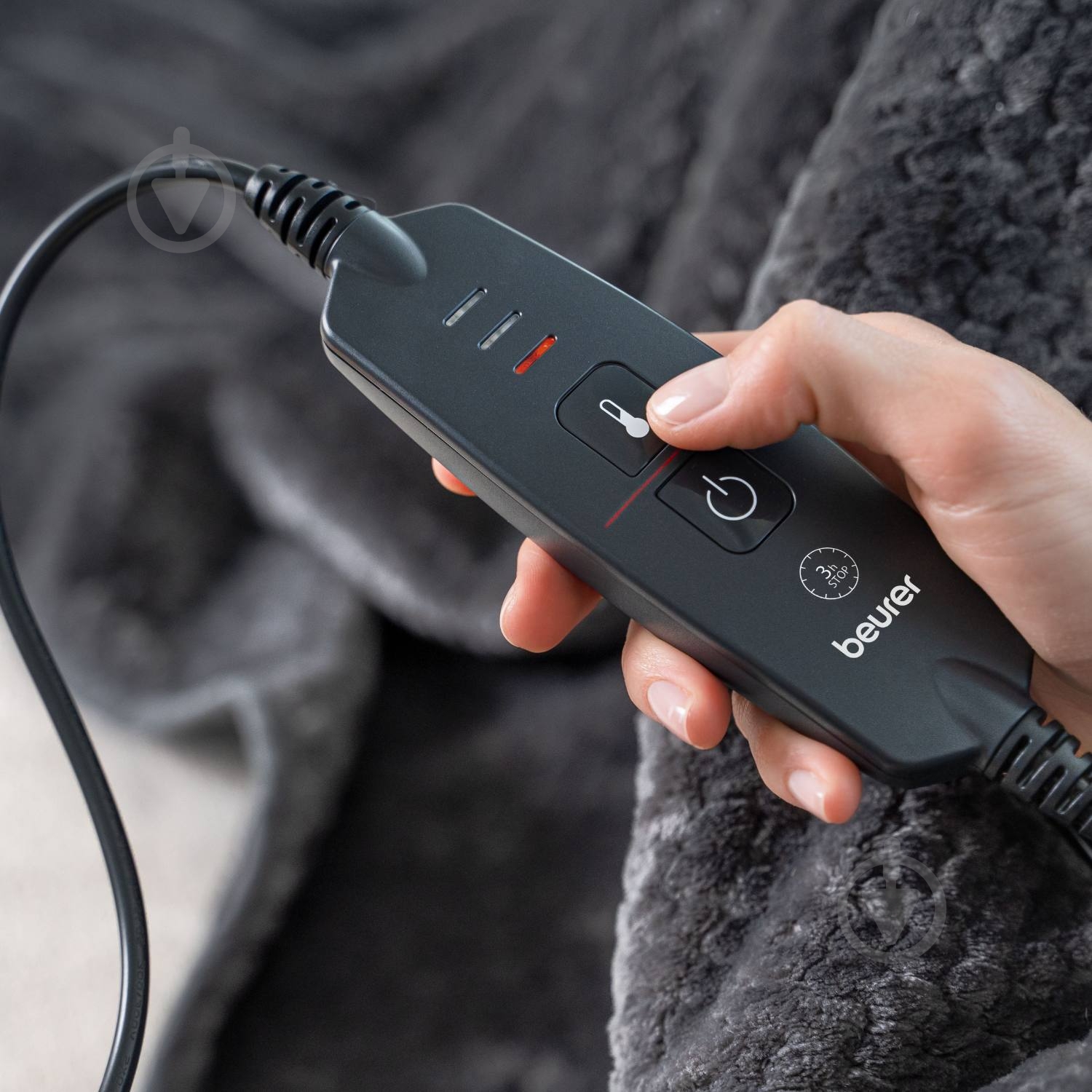 Электроодеяло Beurer HD 65 Dark Grey - фото 13